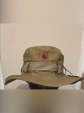 Carhartt Bucket Hat/Boonie Size OSFA VINTAGE GRAIL NWT Unisex Color Tan Beige